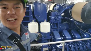 Terrible, High Speed ​​​​Train Engine. Runs 2,400 Liters/h At Max Capacity