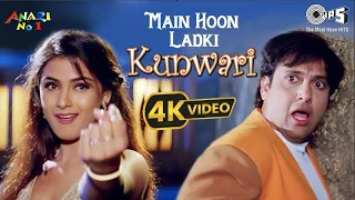 Main Hoon Ladki Kunwari Tu Kuwara Ladka - Anari No.1 - 4K Video / Govinda & Simran