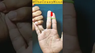 Rubber Magic Trick With Tutorial| #magictrick #shorts #tops #trending #jadu 😅😅😅🤣🤣