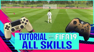 FIFA 19 | TUTORIAL TODOS DRIBLES FIFA 19 | ALL SKILLS FIFA 19 TUTORIAL |  PS4 & XBOX