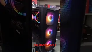 ZALMAN N4 Rev.1 Mesh MegaMax ve RAMPAGE ICED120-RGB