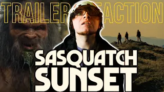 WEIRDEST TRAILER EVER | Sasquatch Sunset | Official Red Band Trailer REACTION