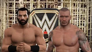 JINDER MAHAL VS RANDY ORTON PUNJABI PRISON MATCH WWE 2K17