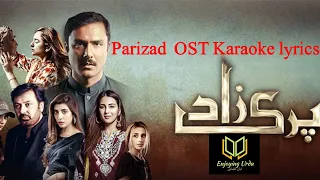 Parizad Drama OST Karaoke with lyrics Aban Usmani