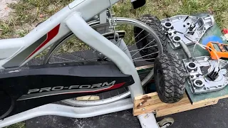 Alternator vs Hoverboard Bike Generator
