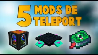 ⚡5 MODS DE TELETRANSPORTE 1.12.2 /1.19.2 (FORGE) : VIAJA FACILMENTE CON LA TELETRANSPORTACION!