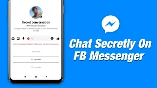 How To Use Facebook Messenger Secret Conversation | Messenger New Update 2022 - Send Hidden Messages