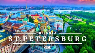 Saint Petersburg 4K Timelapse / Cinematic Drone Footage