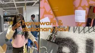 Second Year University Haul 2021 | Homeware + Stationary Ft. Paiper