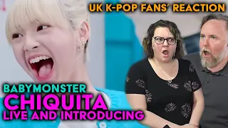 Babymonster - Chiquita - Live Performance and Introduction - UK K-Pop Fans Reaction