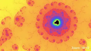 Mandelbrot Deep Zoom: "Eye of the Universe" Re-Render (10^26)