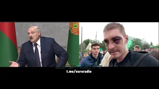 АМАП адказваў уркам, дзяўчыны фарбавалі попы — пра што гэта Лукашэнка | Лукашенко троллит избитых