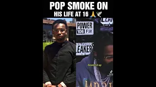 Pop smoke 💨 on his life at 16🙏🏼🕊