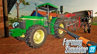 FINALIZEI O PLANTIO DA SOJA || F. BOA CONQUISTA || FARMING SIMULATOR 22 || #08 G29