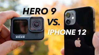 GoPro Hero 9 vs iPhone 12 Camera Comparison | Which is better?
