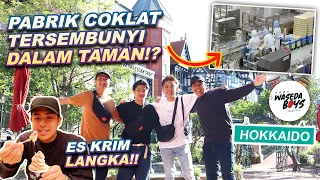 ADA PABRIK COKLAT TERSEMBUNYI DALAM TAMAN?! (SHIROI KOIBITO PARK) - WASEDA BOYS TRIP #24