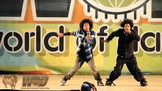 LES TWINS YAK FILMS WORLD OF DANCE 2010 Vallejo, CA BAY AREA WOD   YouTube