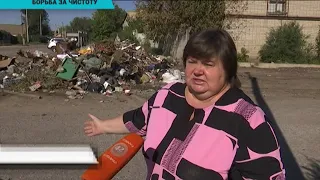 В Уральске водителя оштрафовали за мусор