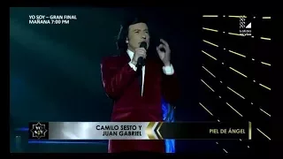 Yo Soy Camilo Sesto Feat Juan Gabriel "Piel de Ángel" /Marcelo Jiménez y Ronald H. / 02.06.17