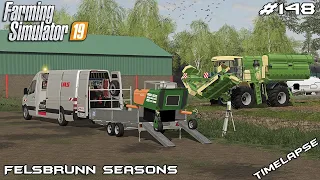 Using ROBOT and mowing RYE | Animals on Felsbrunn Seasons | Farming Simulator 19 | Episode 148