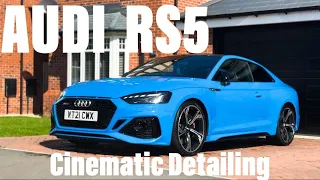 Stunning Audi RS5 Relaxing Maintenance Wash - Cinematic Detailing