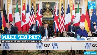 Make 'em pay? G7 nations claim tax justice breakthrough