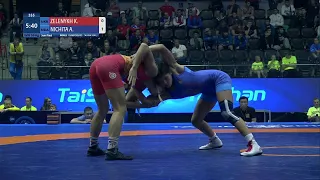 1/2 WW - 59 kg: K. ZELENYKH (UKR) v. A. NICHITA (MDA)