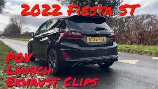 2022 Ford Fiesta ST review (POV DRIVE, FLY BY, LAUNCH, SOUND CHECK)