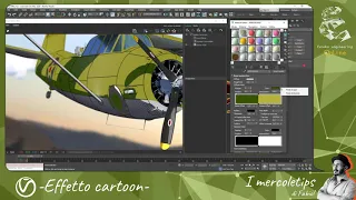 Video tutorial su 3ds Max e V-Ray - argomento Effetto Cartoon