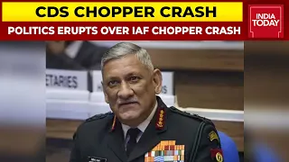 Politics Erupts Over CDS Bipin Rawat Chopper Crash, Not Allowed To Pay Homage, Says Kharge