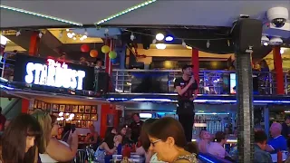 Awesome Duet by Himself -  Brian Esposito - A Whole New World - Live at Stardust Diner in New York