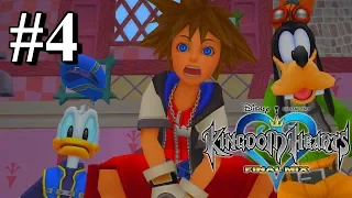 Kingdom Hearts Final Mix PS4 Gameplay Walkthrough Part 4 - Wonderland [Trickmaster]