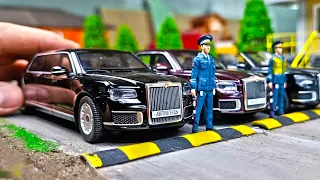 Limousines HAVE RACED on the layout! The police won't catch you? About cars