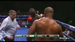 Lateef Kayode vs Jonte Willis 6th Round TKO 1/10/2014 #KAYOPOWER