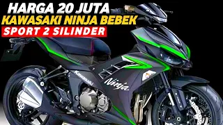 GOKIL CUMA 20 JUTA❗HEBOH KAWASAKI NINJA VERSI BEBEK SPORT MELUNCUR | NMAX | PCX | AEROX | VARIO