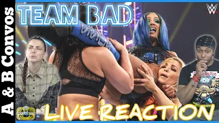 Sasha Banks & Naomi vs. Natalya & Shayna Baszler - LIVE REACTION | Smackdown 3/11/22