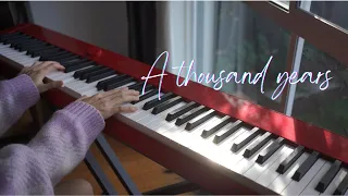 A Thousand Years [hướng dẫn cover] May Piano Tutorial