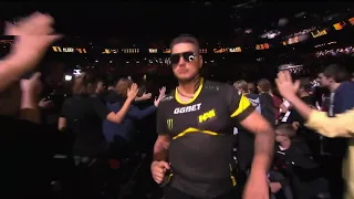 Zeus coming out on stage Blast Pro Series