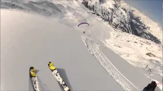 speedriding les arcs runs de porc