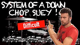 System Of A Down - Chop Suey ! - Drum Cover (with scrolling Drum sheet)