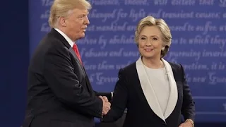 Trump, Clinton Tensions Play Out in Handshakes