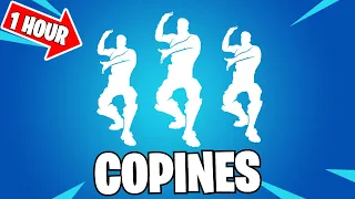 Fortnite Copines Emote 1 Hour Dance! (ICON SERIES)