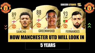 How Manchester United will look in 5 years🤔FT. Bruno Fernandes, Sancho,  Pogba