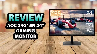 AOC 24G15N 24" Full HD Gaming Monitor ✅ Review