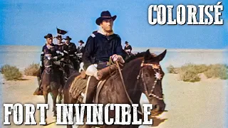Fort invincible | COLORISÉ | Gregory Peck | Film western classique en français