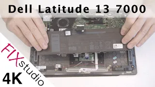 Dell Inspiron 13 7000 - disassemble [4k]