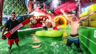 TAKING OVER BIGGEST INDOOR WATER PARK!