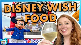 The BEST and WORST Food on Disney's NEW Cruise Ship -- The Wish