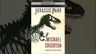 Audio Book "Jurassic Park" by Michael Crichton Read by John Heard 1990