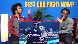 Ariana Grande - off the table ft. The Weeknd (Official Live Performance) (Reaction)